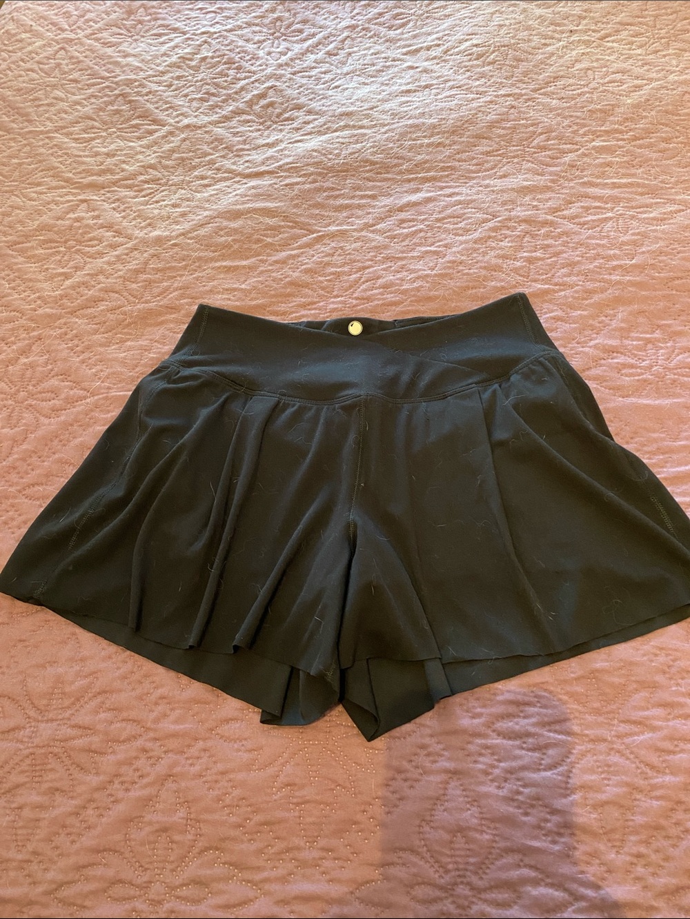Yogalicious Black Flared Skort